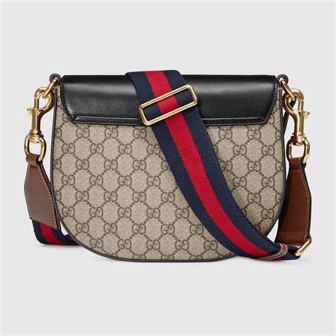 gucci common gg supreme black|gucci gg supreme shoulder bag.